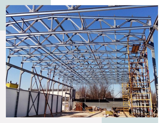 Строительство цехов в Мончегорск от 606 руб. под ключ