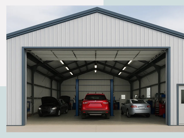 Ангары из сэндвич панелей от 606 руб. в Мончегорск