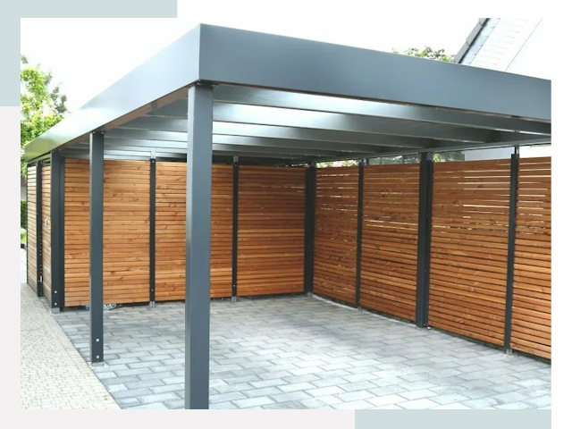 Навесы для парковки в Мончегорске