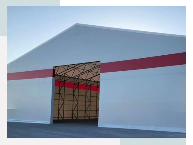 Быстровозводимые ангары в Мончегорске