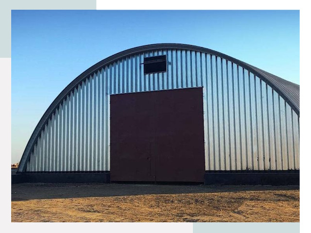 Арочные ангары в Мончегорске