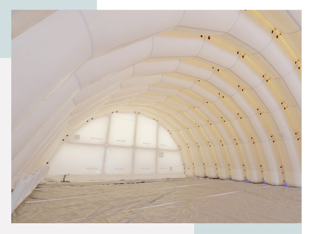 Пневмокаркасные ангары в Мончегорске