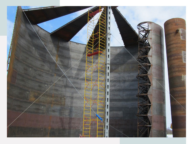 Строительство резервуаров в Мончегорске