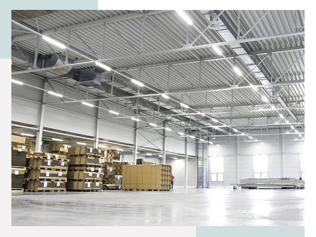 Освещение ангаров в Мончегорске