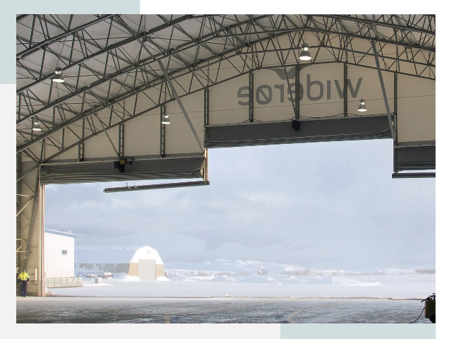 Ворота для ангаров в Мончегорске