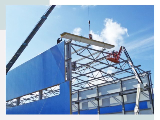 Монтаж сэндвич-панелей в Мончегорске