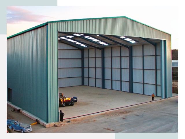 Строительство ангаров в Мончегорске